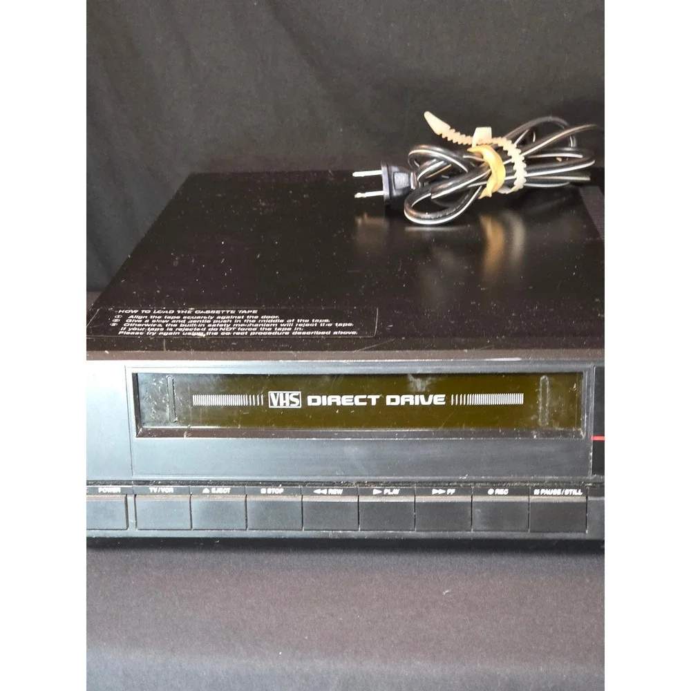 GoldStar GHV 51 FM VHS Video Cassette Recorder VCR Direct Drive April‎ 1986